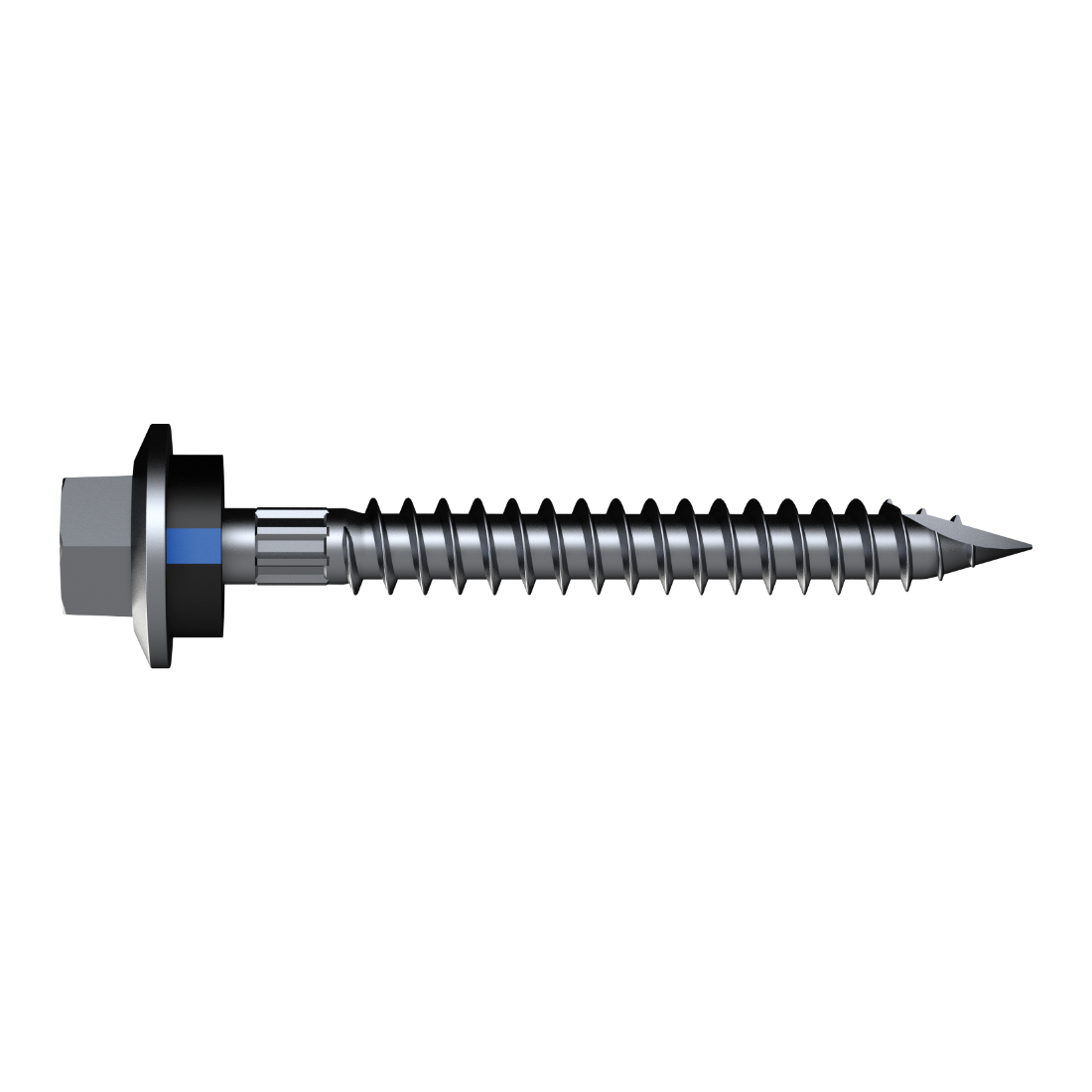 Self Drilling Screw For Timber With Neo Washer Type 17 14g X 75mm Hex ...